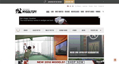 Desktop Screenshot of mygolfspy.com